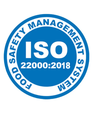 ISO 22000 certified
